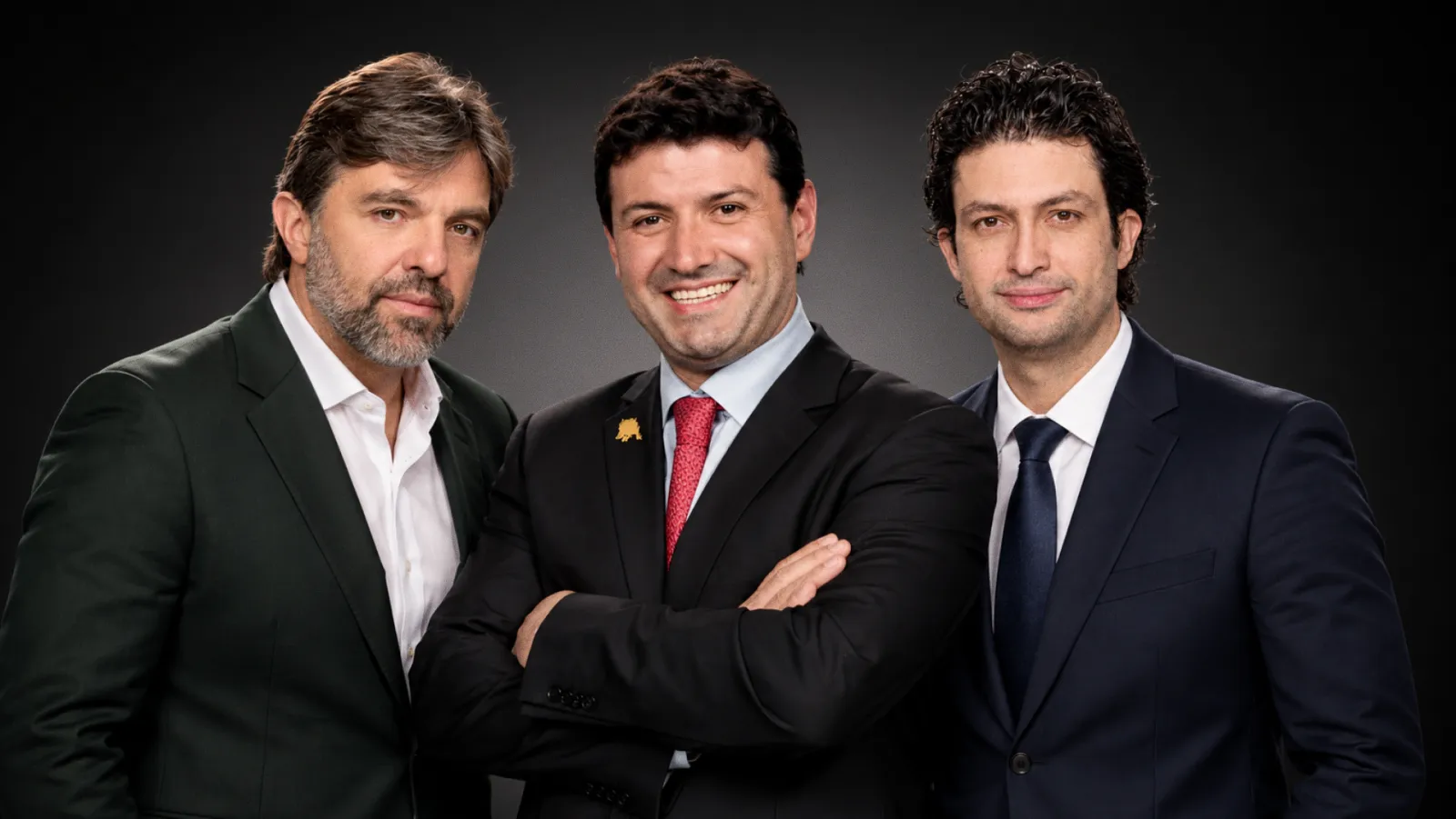 Bruno Musa, Pablo Spyer e Alan Ghani